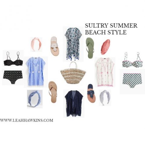Sultry Summer Beach Style - Leah Hawkins