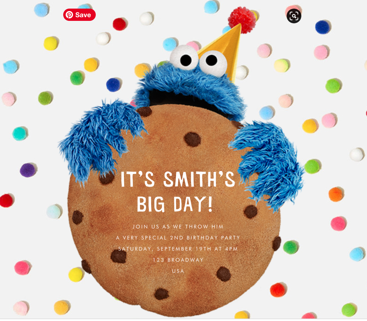 Smith’s Sesame Street Second Birthday