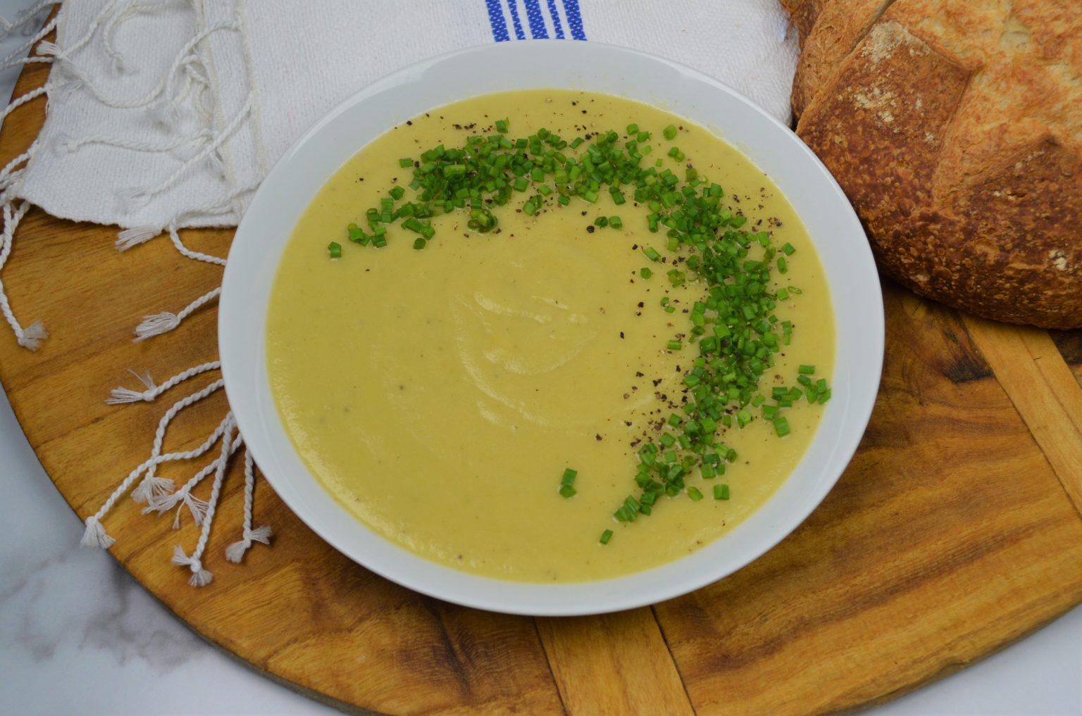 Potato Leek Soup Leah Hawkins