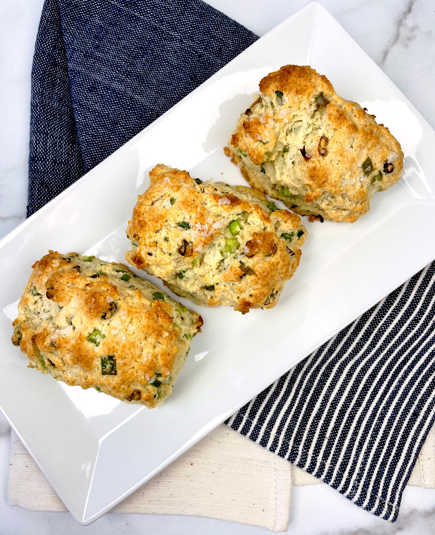 Sour Cream and Scallion Biscuits
